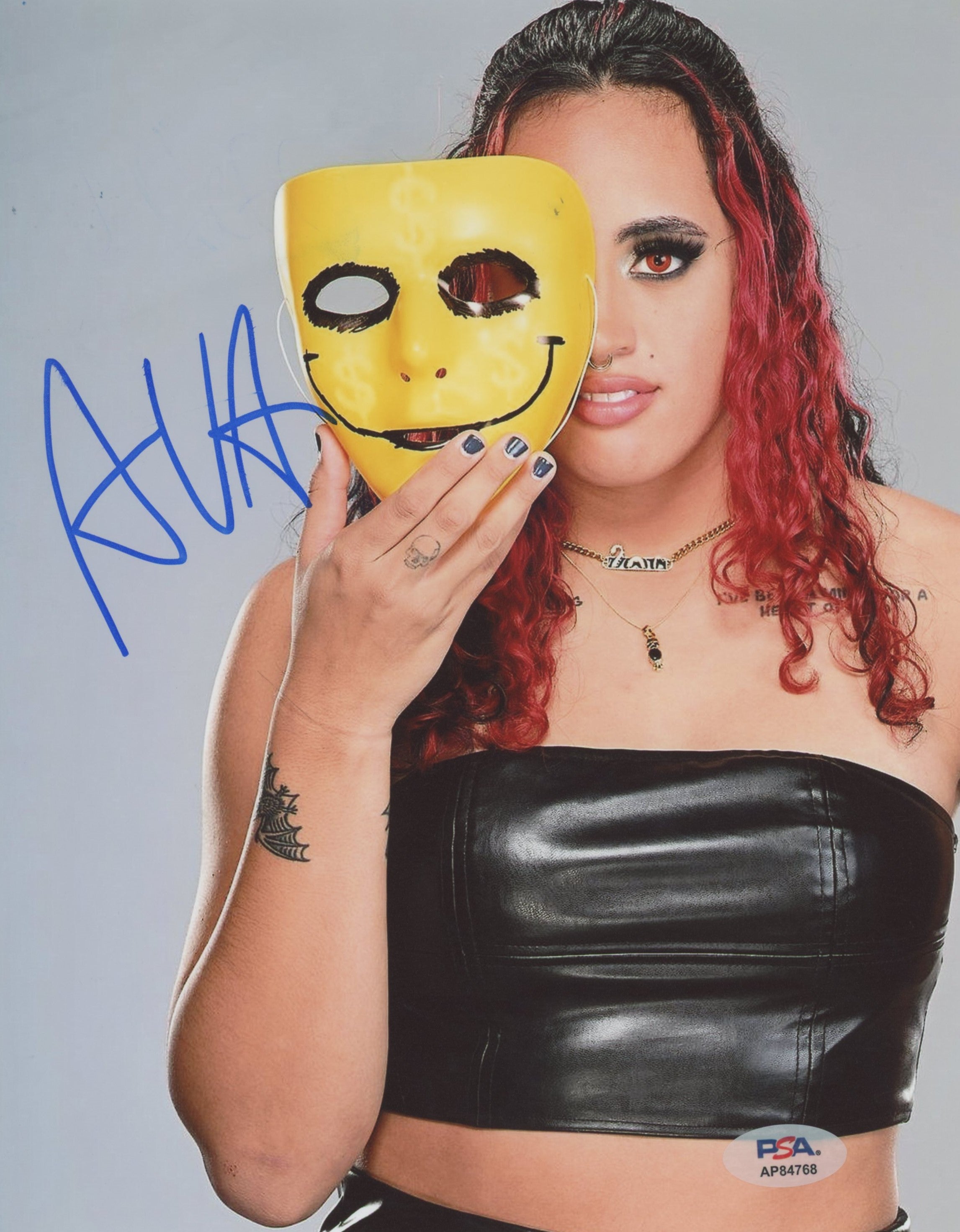 WWE Ava Raine Authentic Signed 8x10 Vertical Photo PSA/DNA #AP84768