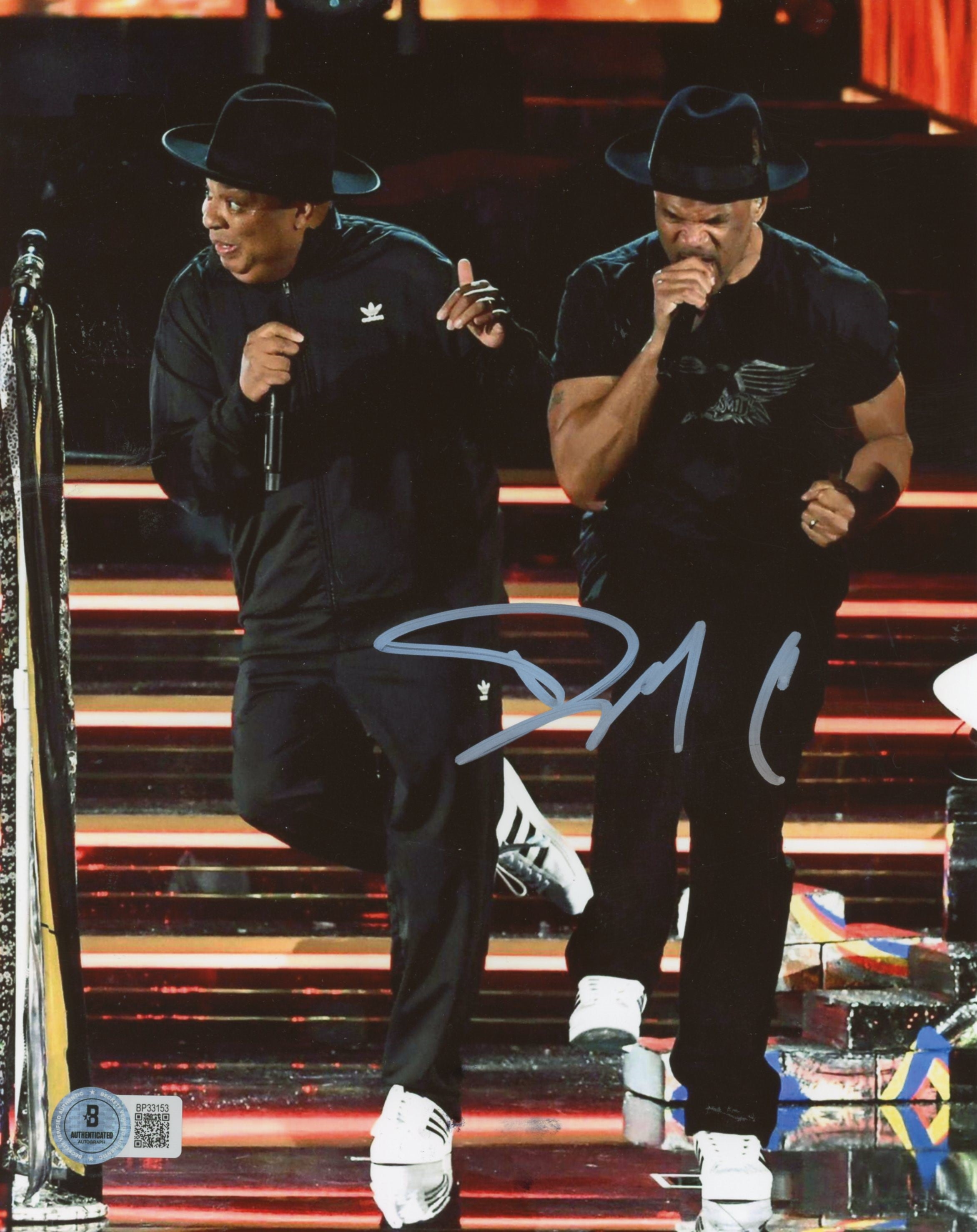 Darryl McDaniels Run DMC Authentic Signed 8x10 Photo Autographed BAS #BP33153