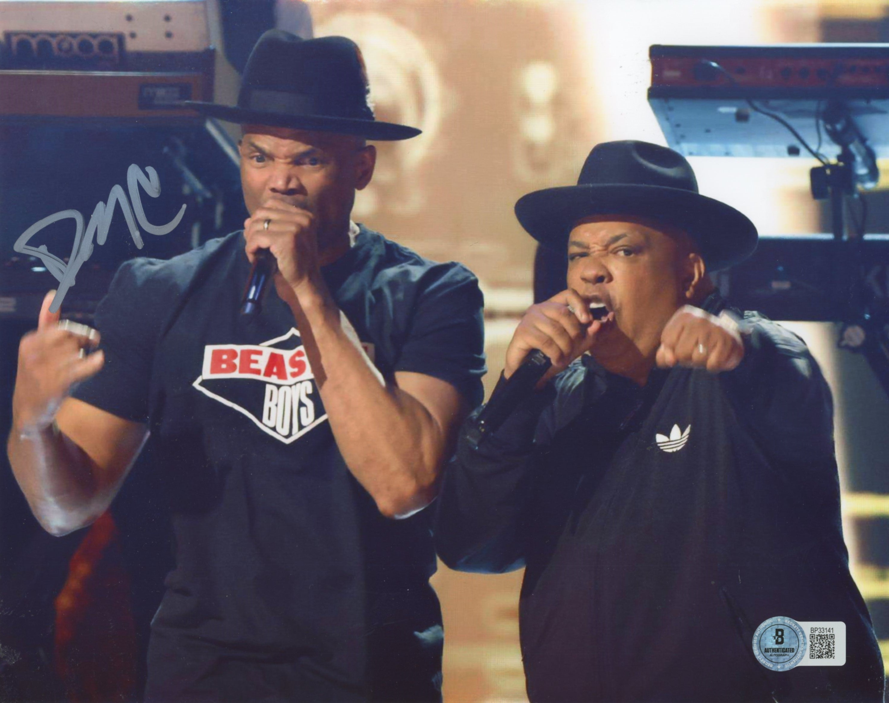 Darryl McDaniels Run DMC Authentic Signed 8x10 Photo Autographed BAS #BP33141