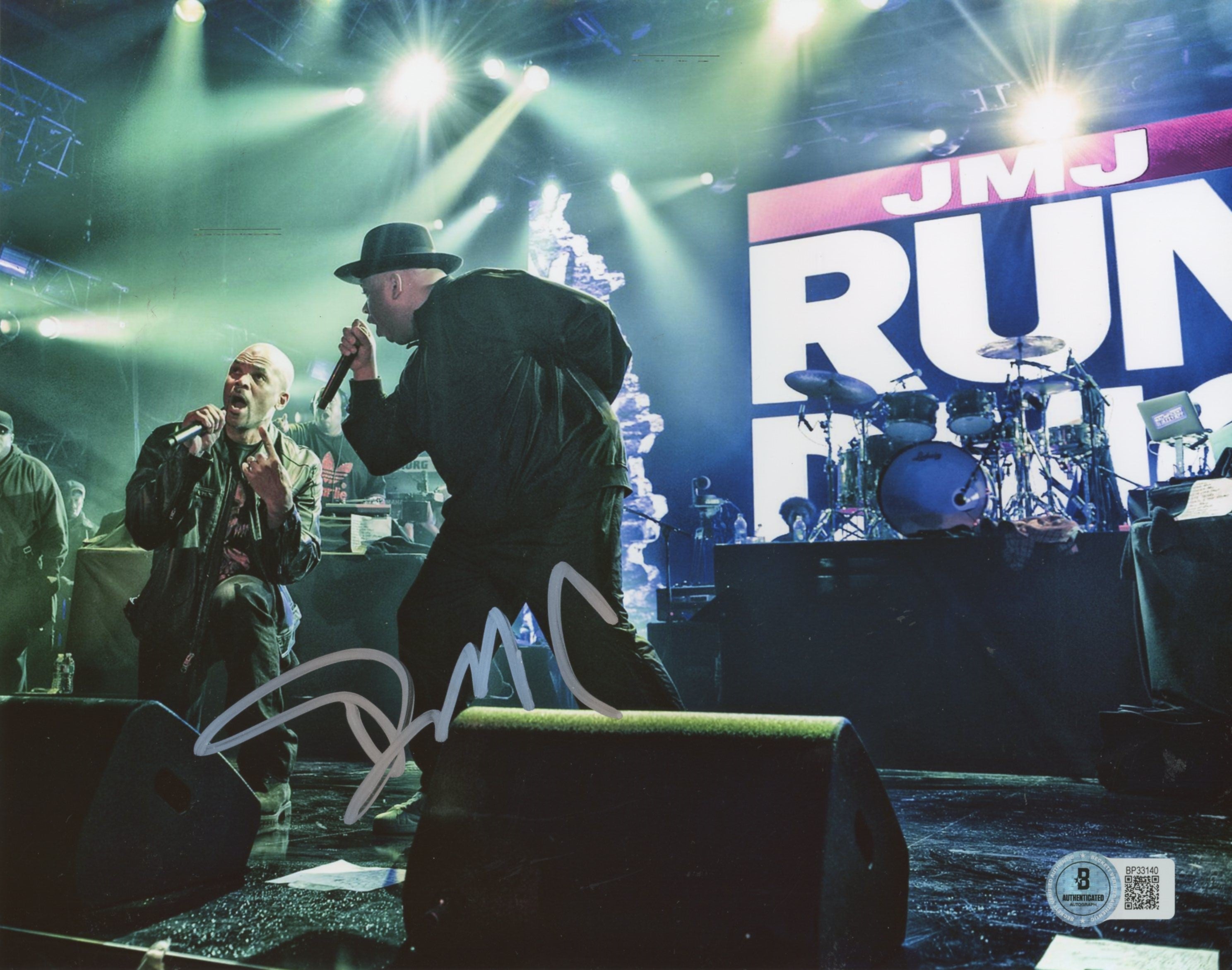 Darryl McDaniels Run DMC Authentic Signed 8x10 Photo Autographed BAS #BP33140