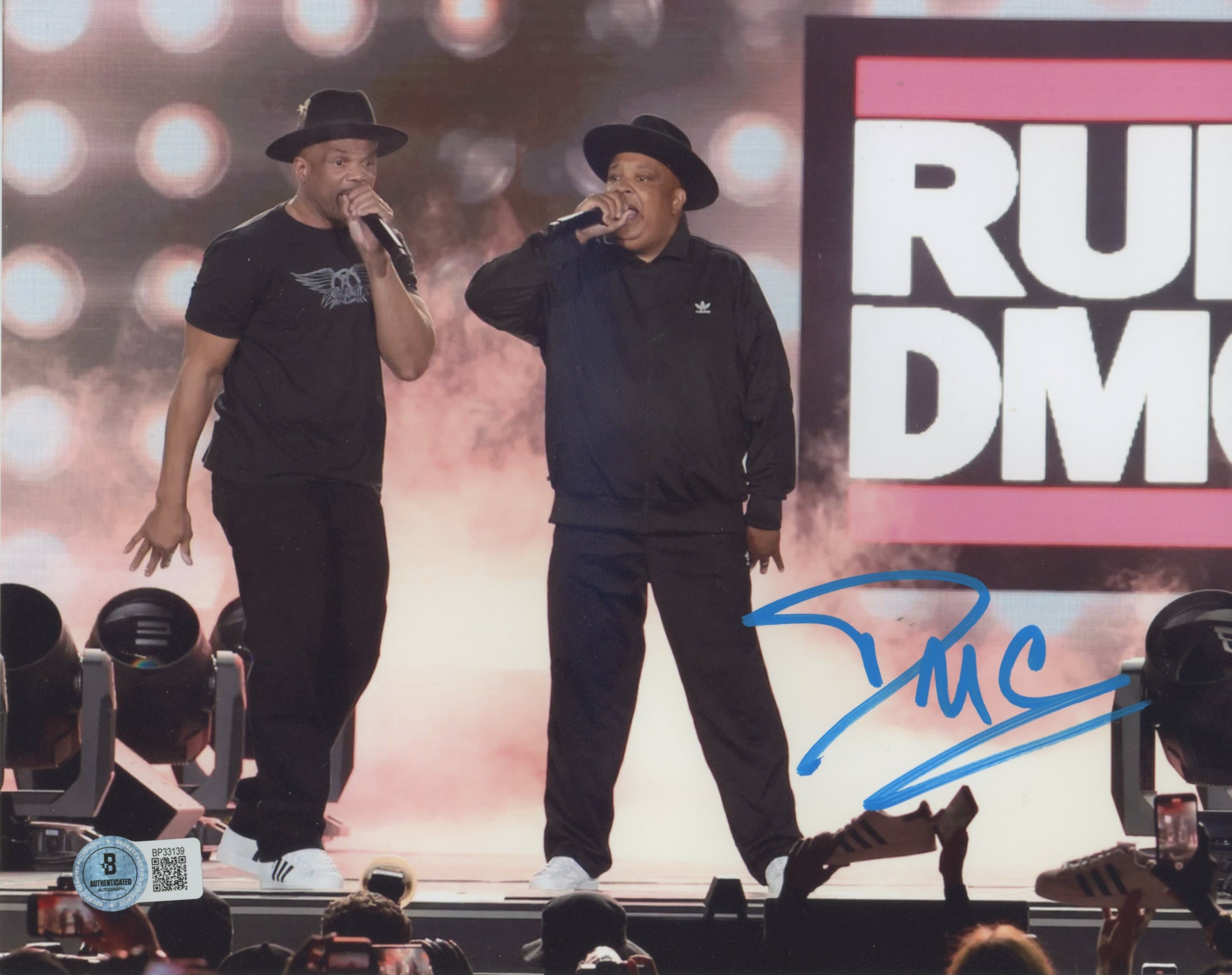 Darryl McDaniels Run DMC Authentic Signed 8x10 Photo Autographed BAS #BP33139