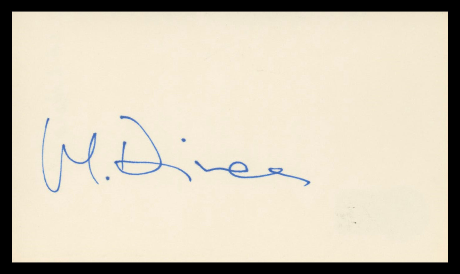 Lakers Vlade Divac Authentic Signed 3x5 Index Card Autographed BAS #BV02103
