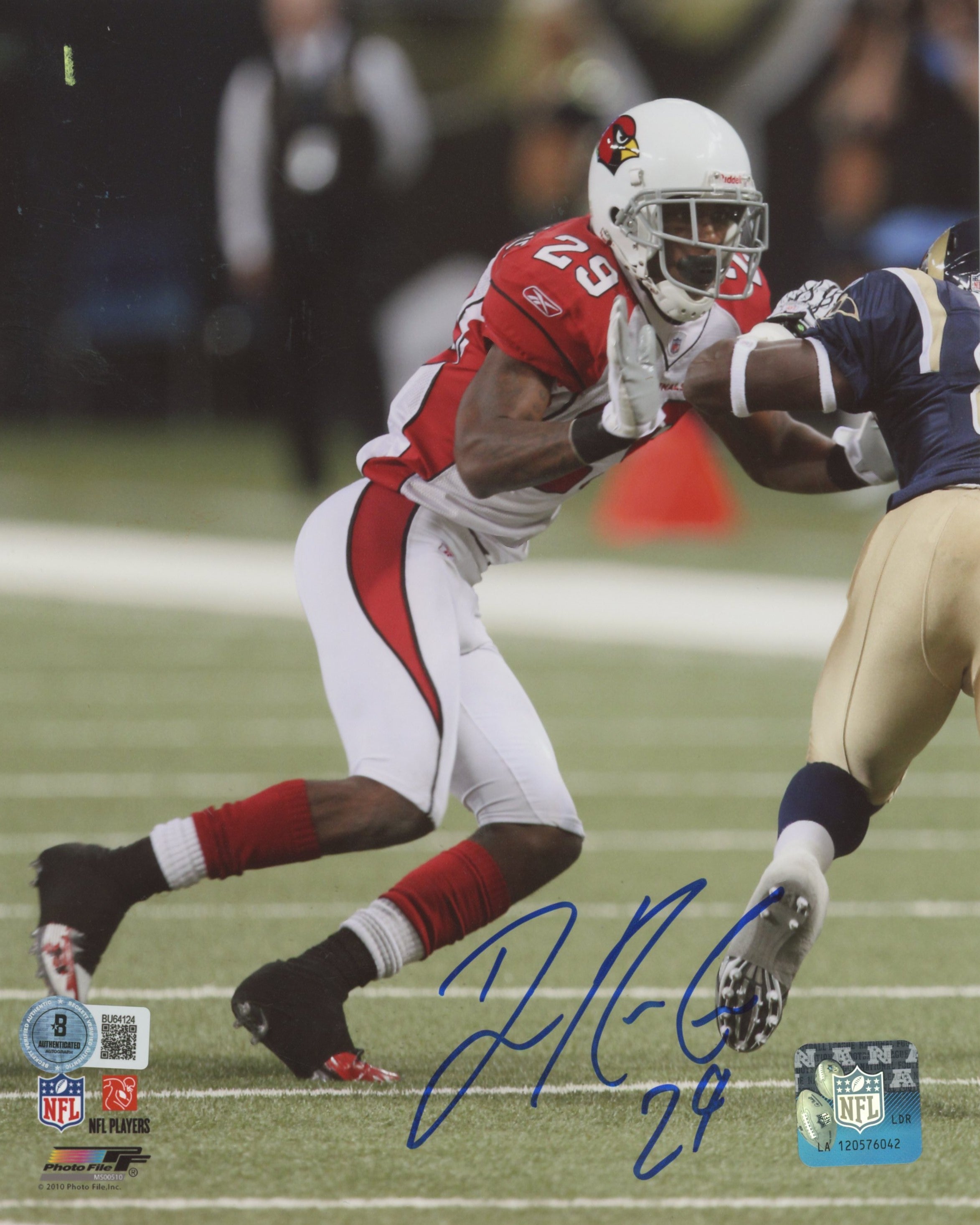 Cardinals Dominique Rodgers-Cromartie Authentic Signed 8x10 Photo BAS #BU64124