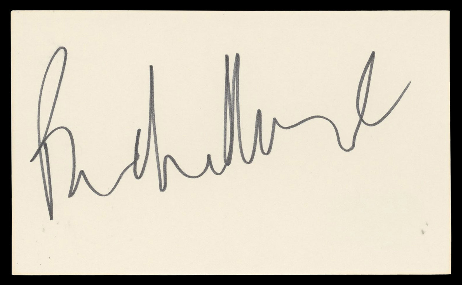 Barry Manilow Musician Authentic Signed 3x5 Index Card Autographed BAS #BN06419