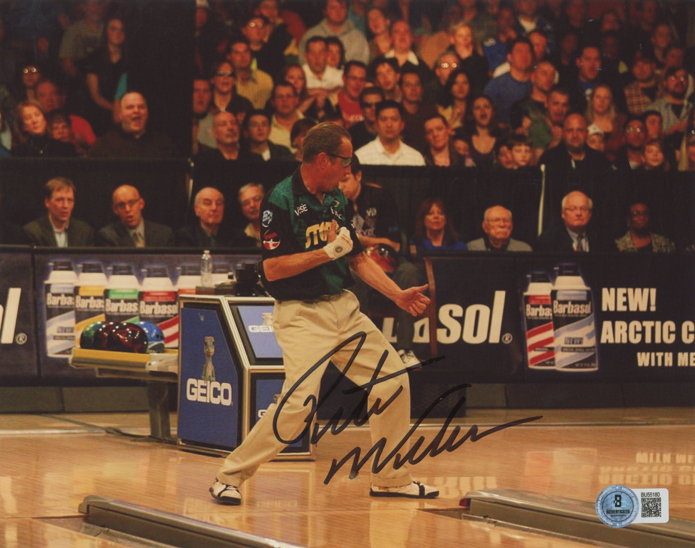 Pete Weber Authentic Signed 8x10 Horizontal Photo BAS 2