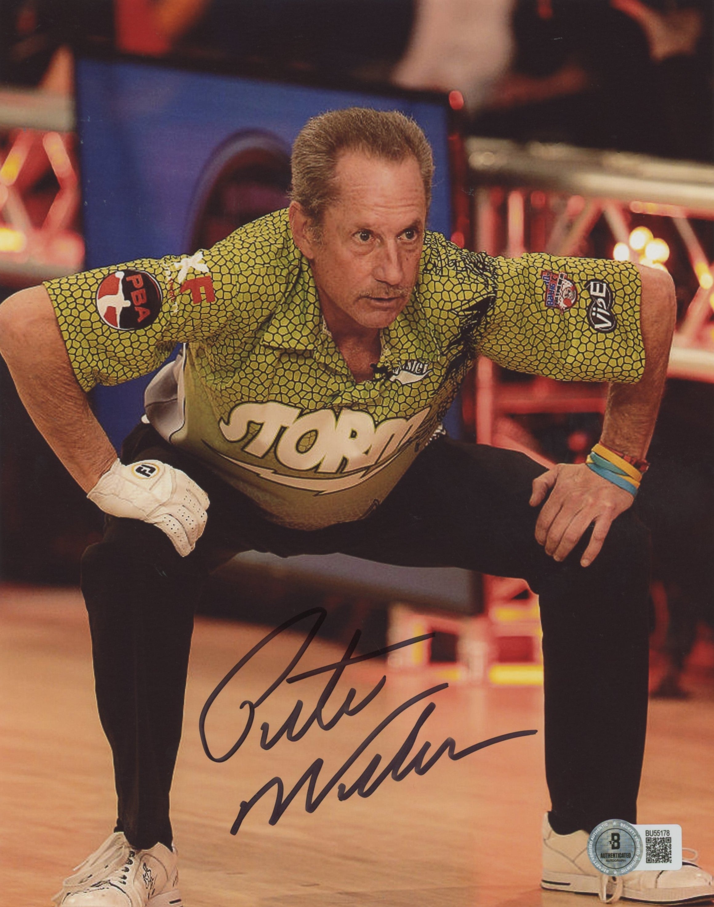 Pete Weber Authentic Signed 8x10 Vertical Photo BAS 10