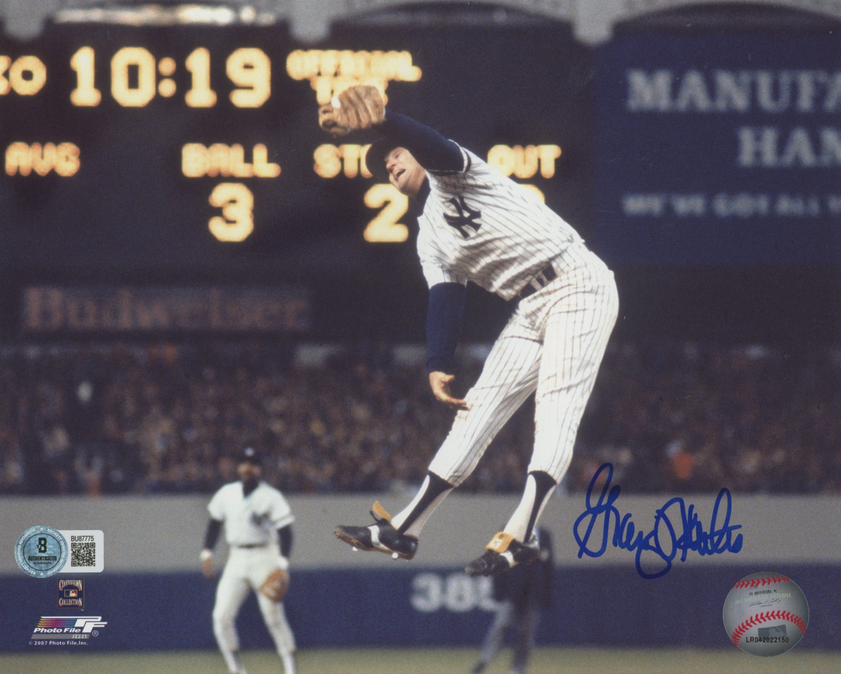 Yankees Graig Nettles Authentic Signed 8x10 Horizontal Photo BAS #BU87775