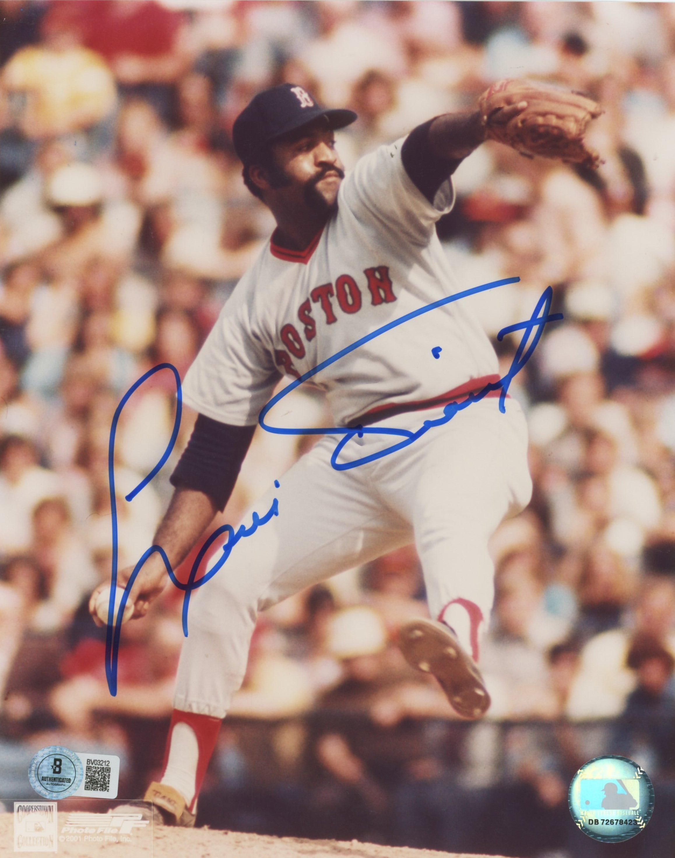Red Sox Luis Tiant Authentic Signed 8x10 Vertical Photo Autographed BAS #BV03212