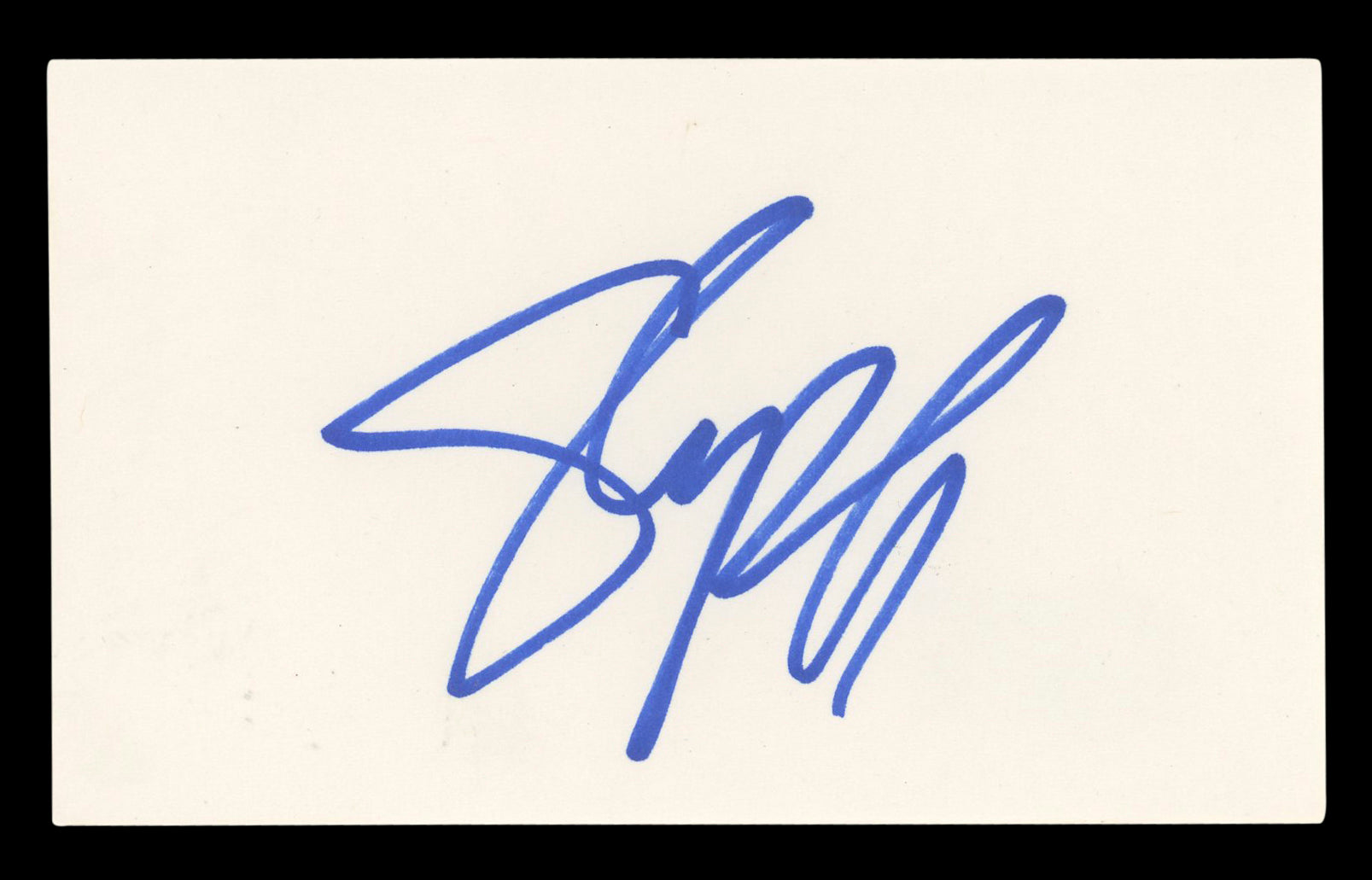 Stephen Dorff Blade Authentic Signed 3x5 Index Card Autographed BAS #BL96704