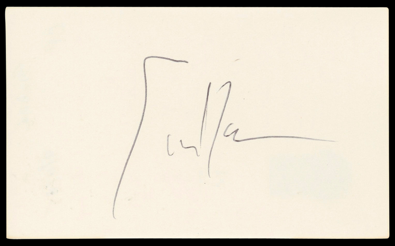 Sinbad Jingle All The Way Authentic Signed 3x5 Index Card BAS #BL98615