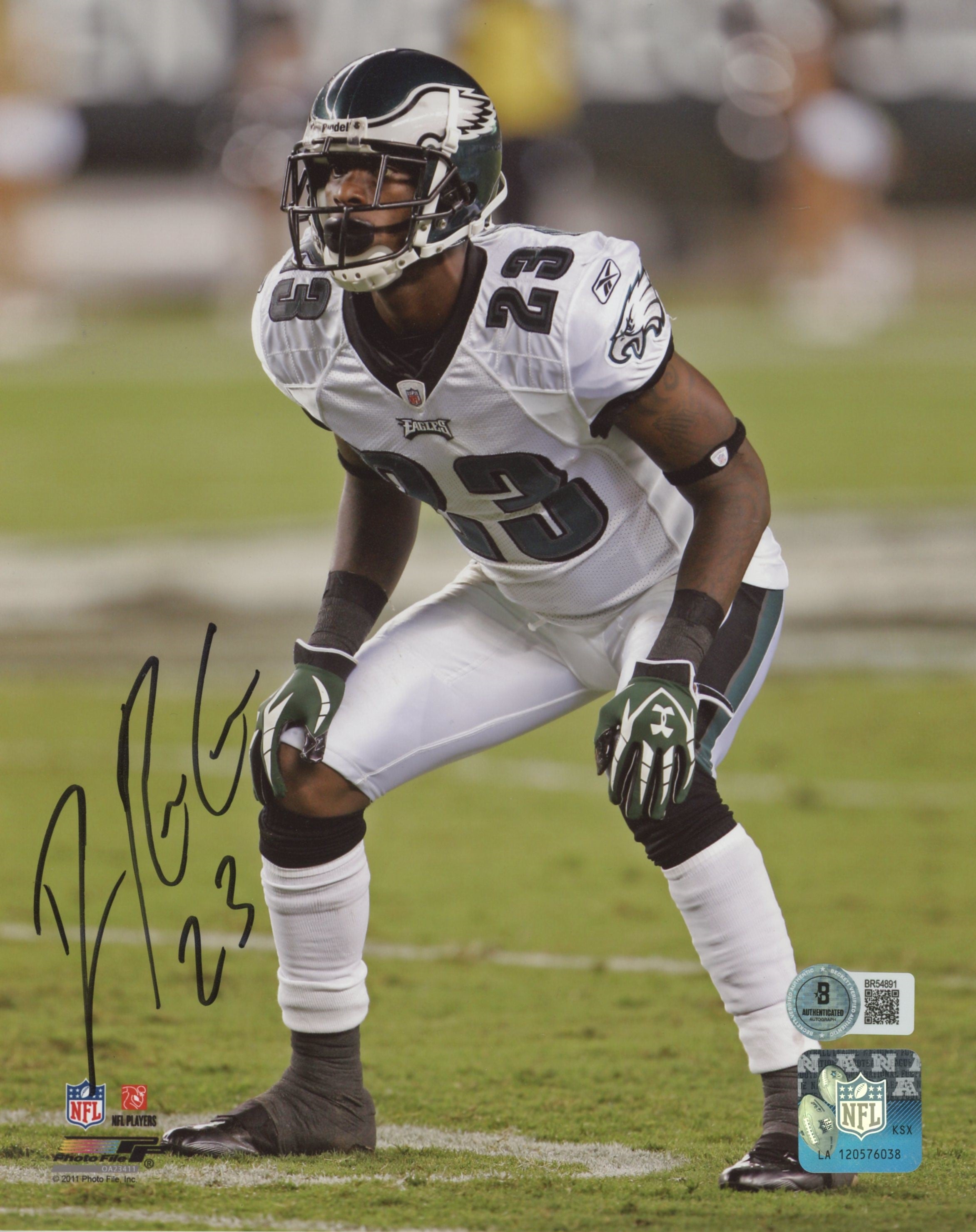Eagles Dominique Rodgers-Cromarti Authentic Signed 8x10 Photo BAS #BR54891