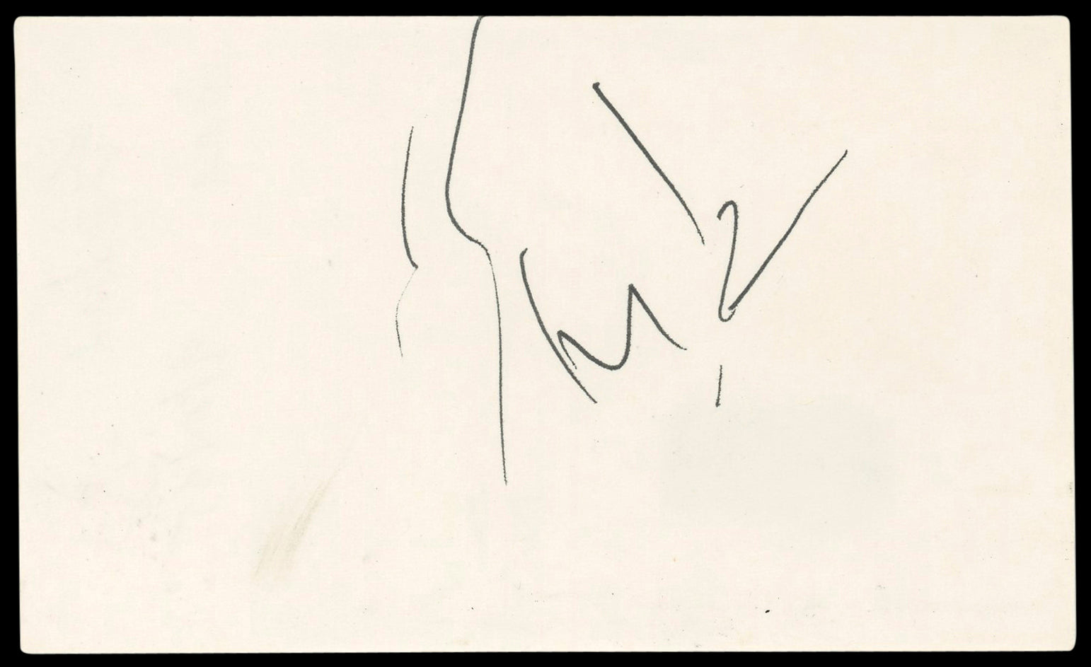 Sinbad Jingle All The Way Authentic Signed 3x5 Index Card BAS #BL98614