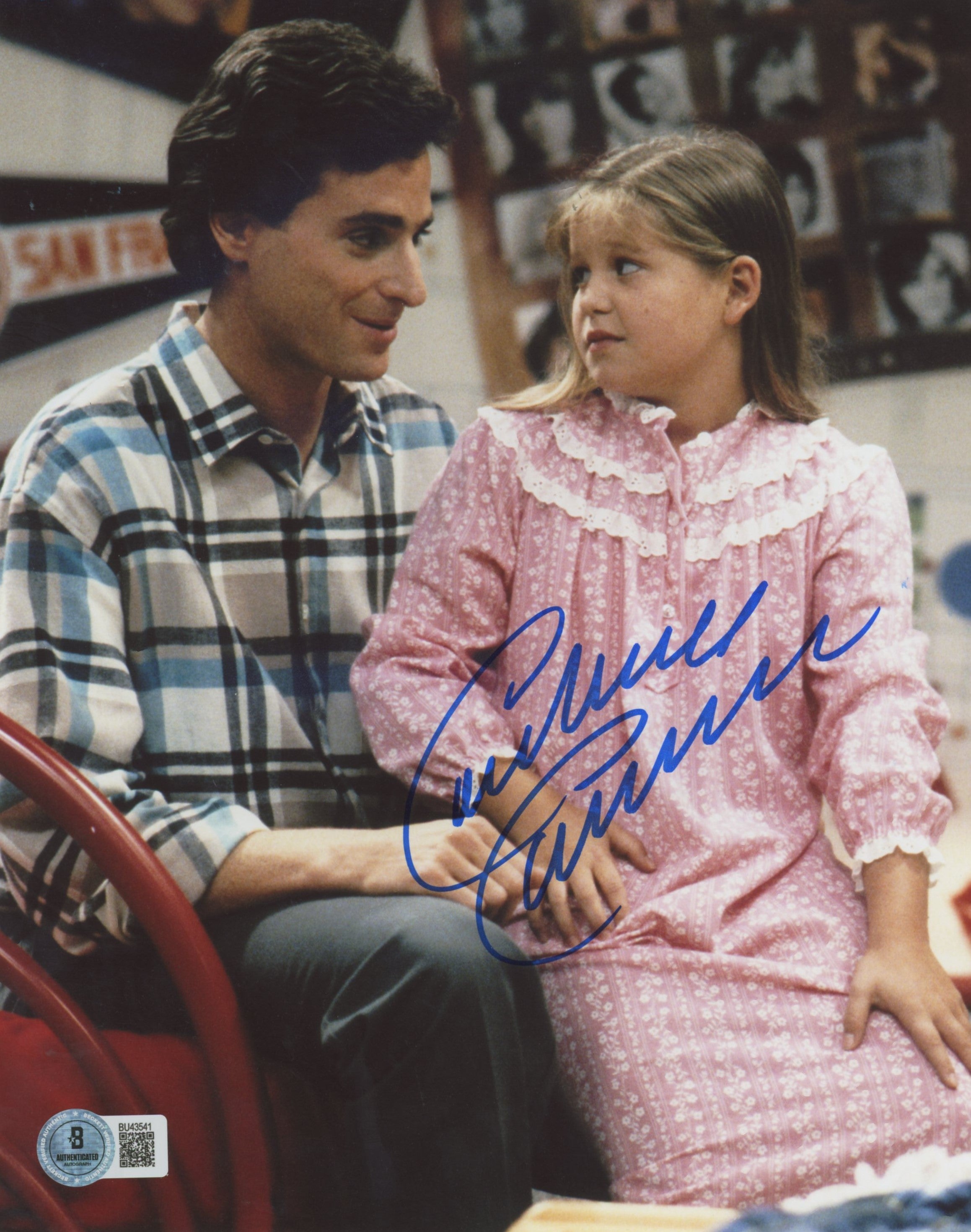 Candace Cameron Full House Authentic Signed 8x10 Vertical Photo BAS #BU43541