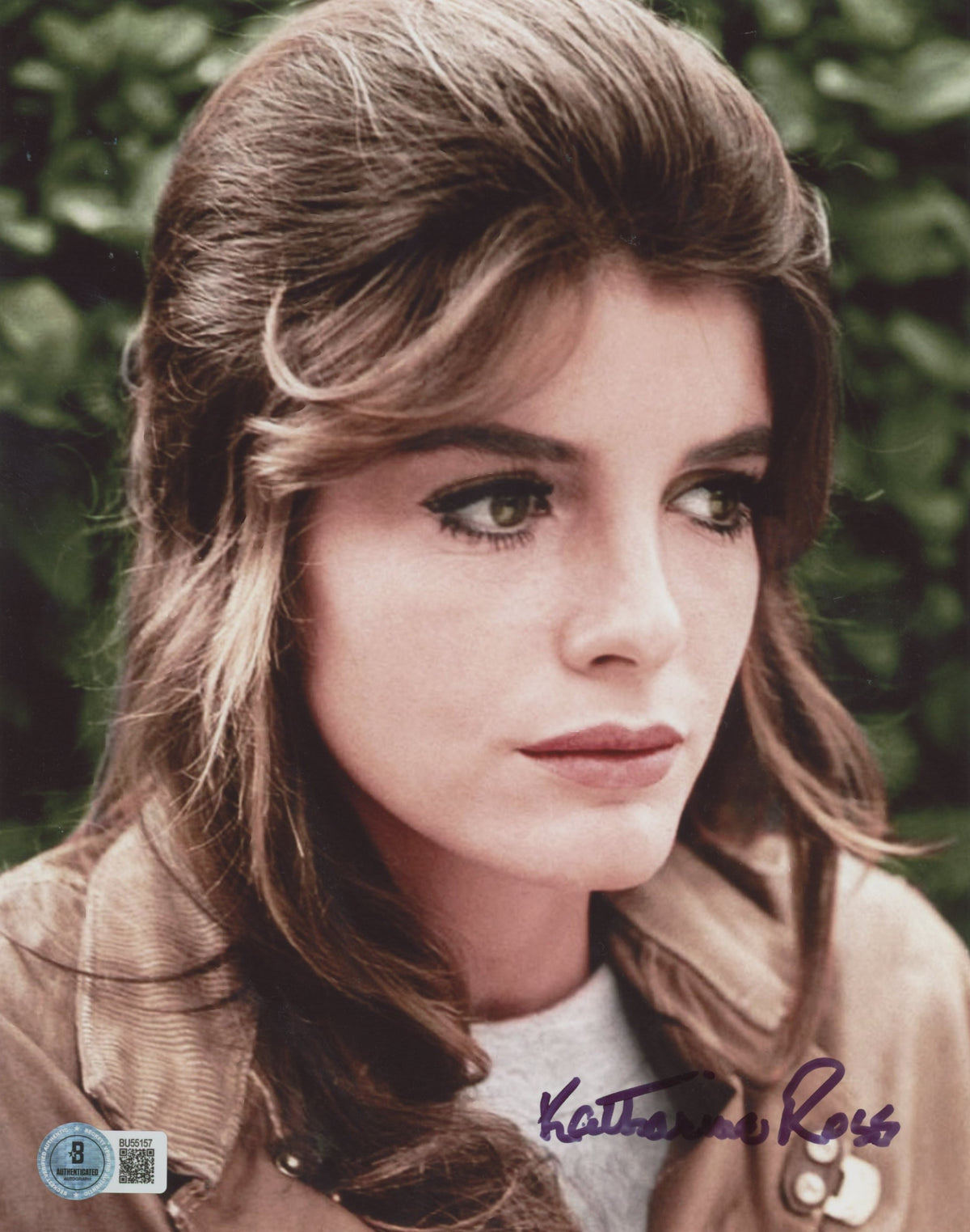 Katharine Ross The Graduate Authentic Signed 8x10 Vertical Photo BAS 3