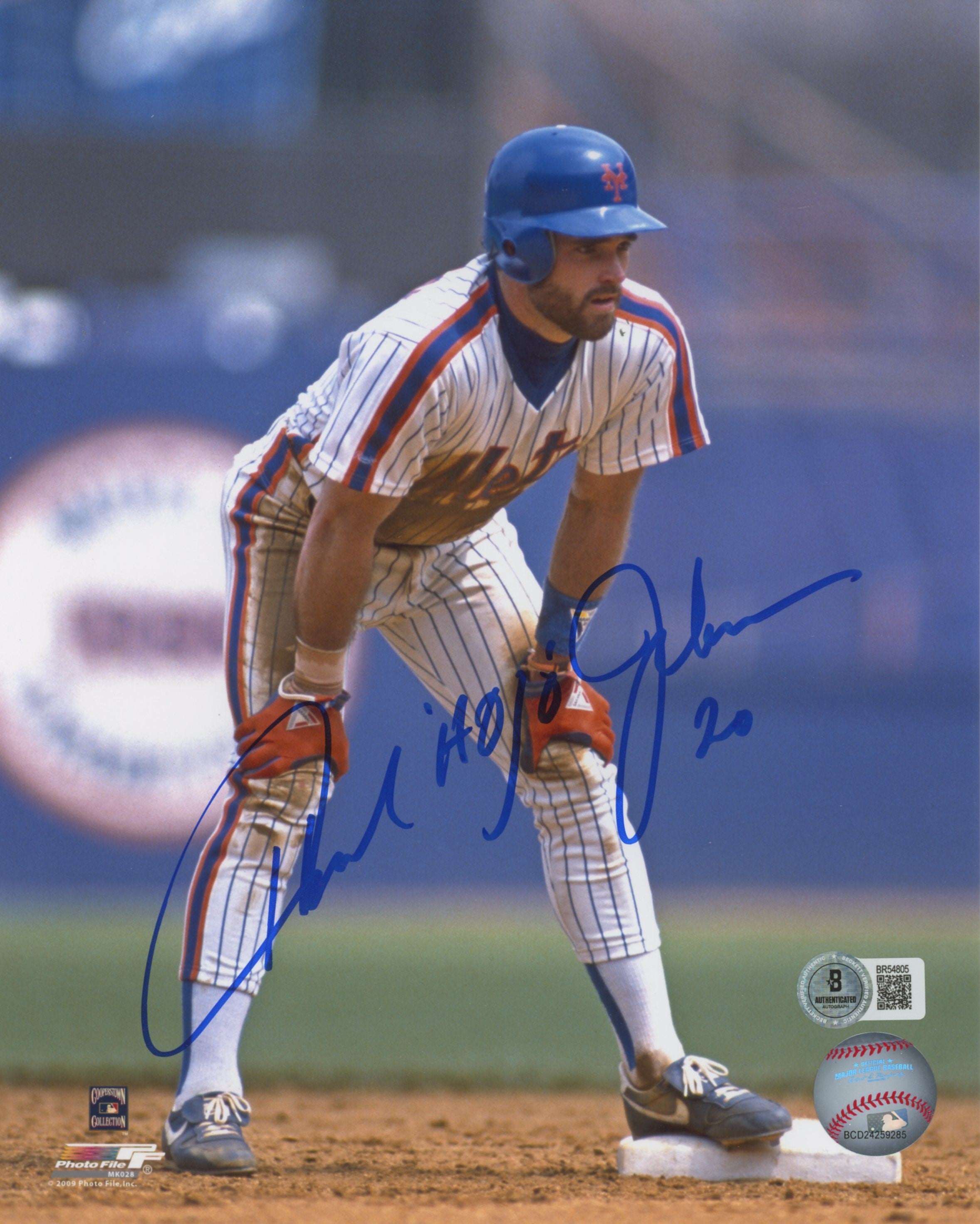 Mets Howard Johnson "Hojo" Authentic Signed 8x10 Photo Autographed BAS #BR54805