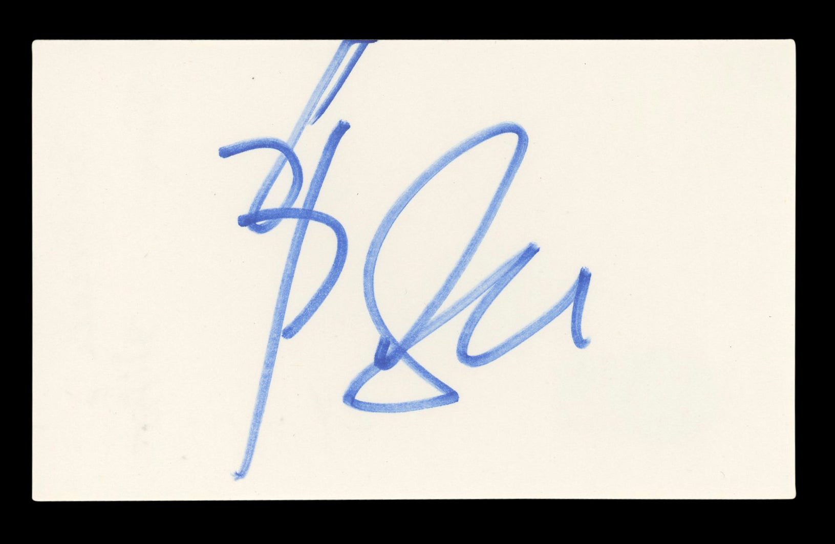 Jon Secada Musician Authentic Signed 3x5 Index Card Autographed BAS #BL96607