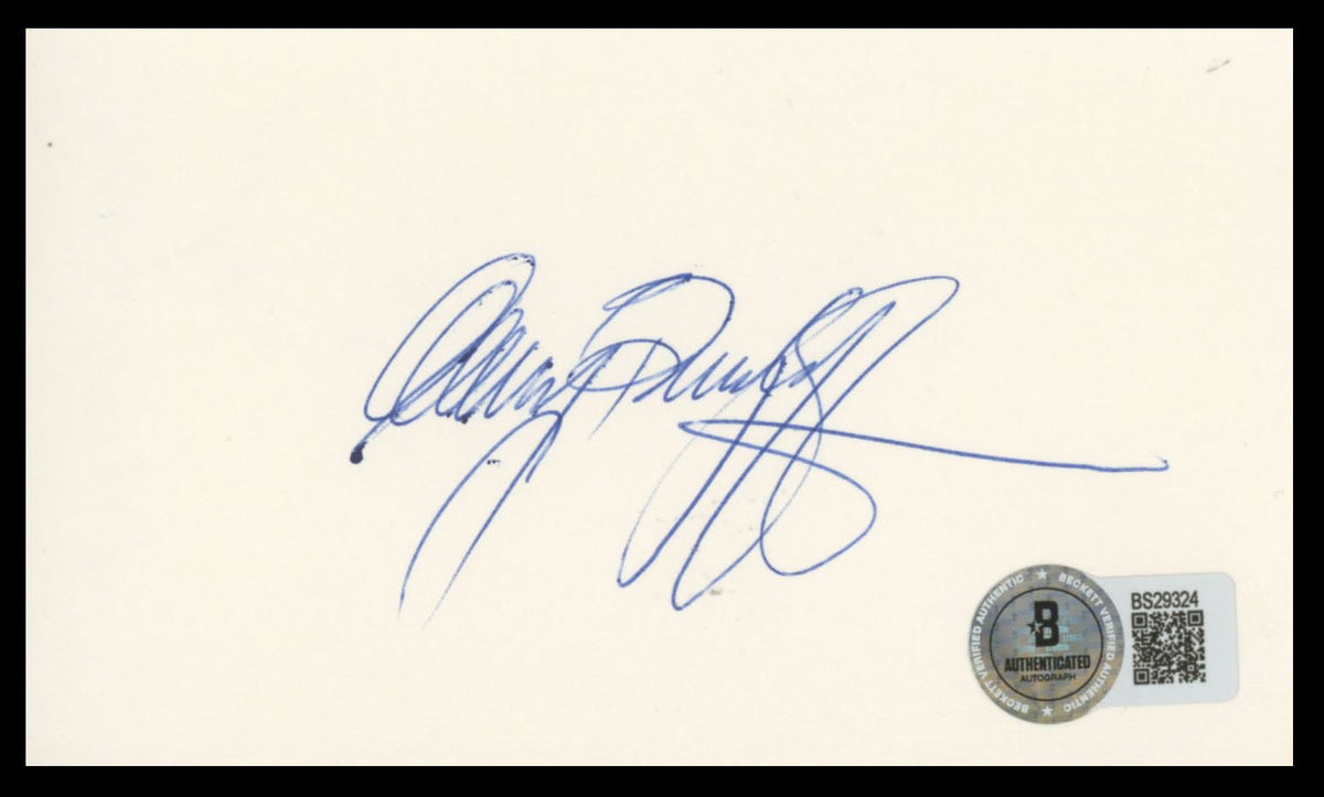 Gary Burghoff M.A.S.H Authentic Signed 3x5 Index Card Autographed BAS #BS29324
