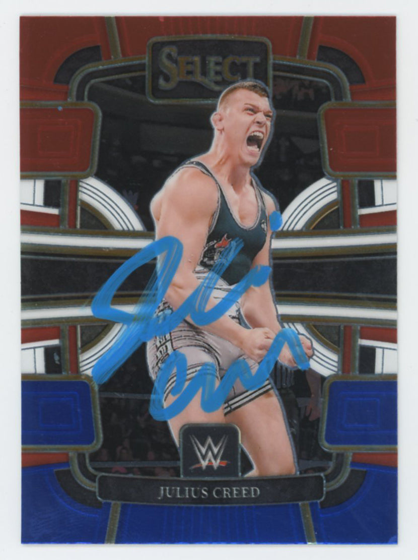 Julius Creed WWE Authentic Signed 2024 Panini Select #70 Card BAS #BS86651