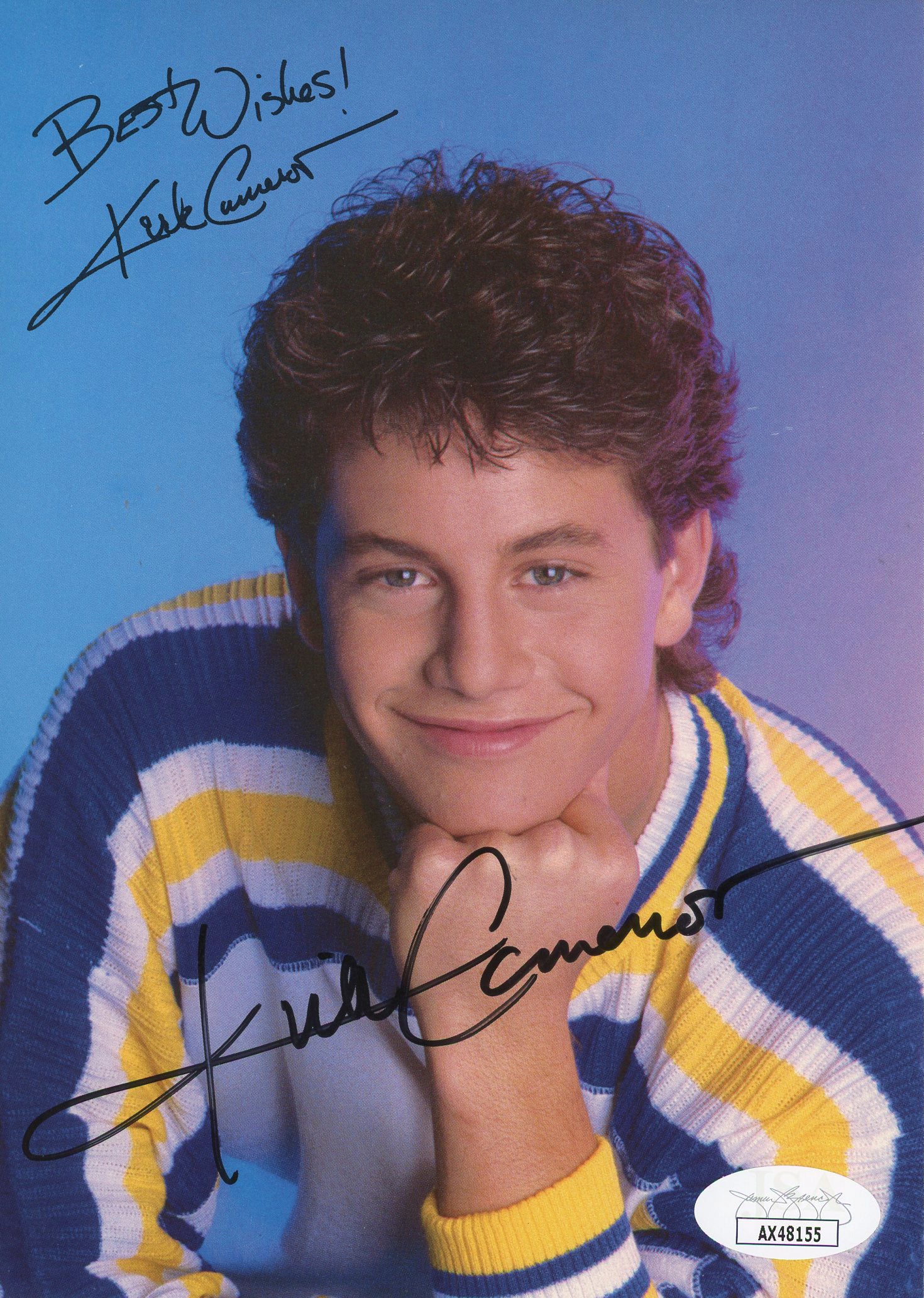 Kirk Cameron Growing Pains Authentic Signed 5x7 Photo Autographed JSA #AX48155