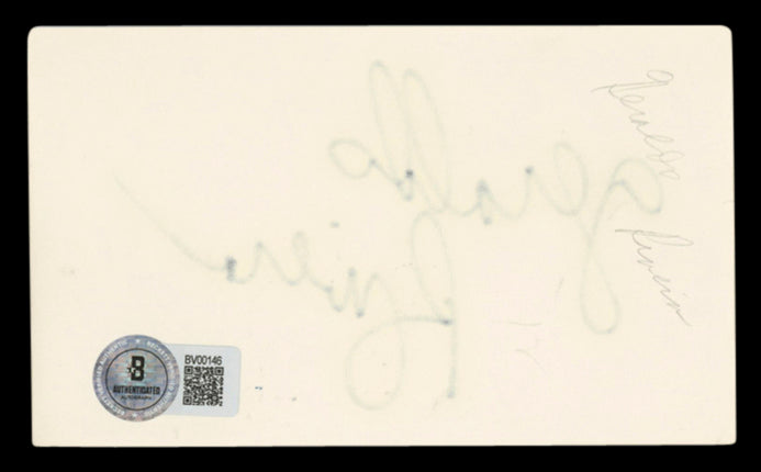 Geraldo Rivera Authentic Signed 3x5 Index Card Autographed BAS #BV00146