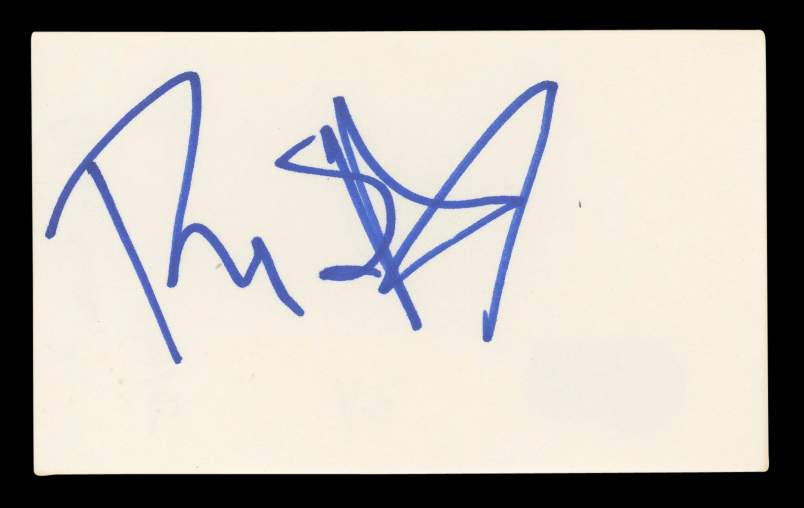 Pauly Shore Son in Law Authentic Signed 3x5 Index Card Autographed BAS #BL96633