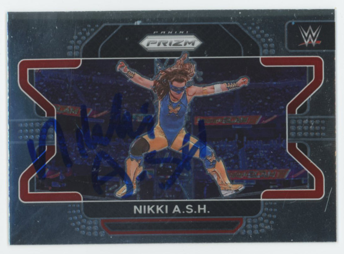 Nikki Cross WWE Authentic Signed 2022 Panini Prizm #38 Card BAS #BS86663