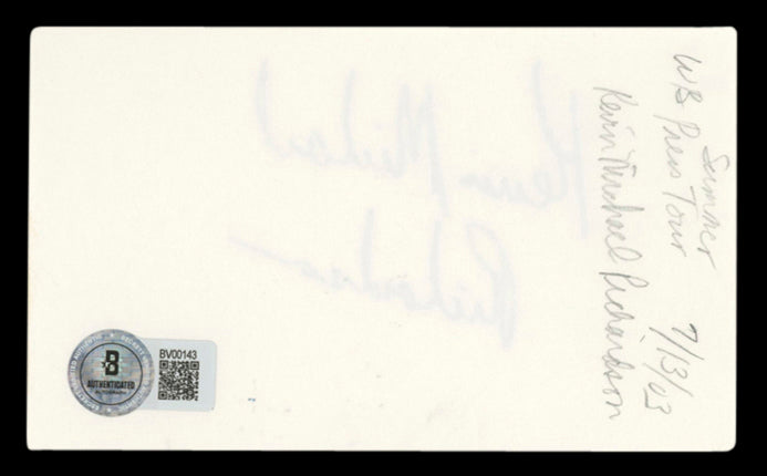 Kevin Michael Richardson Family Guy Authentic Signed 3x5 Index Card BAS #BV00143