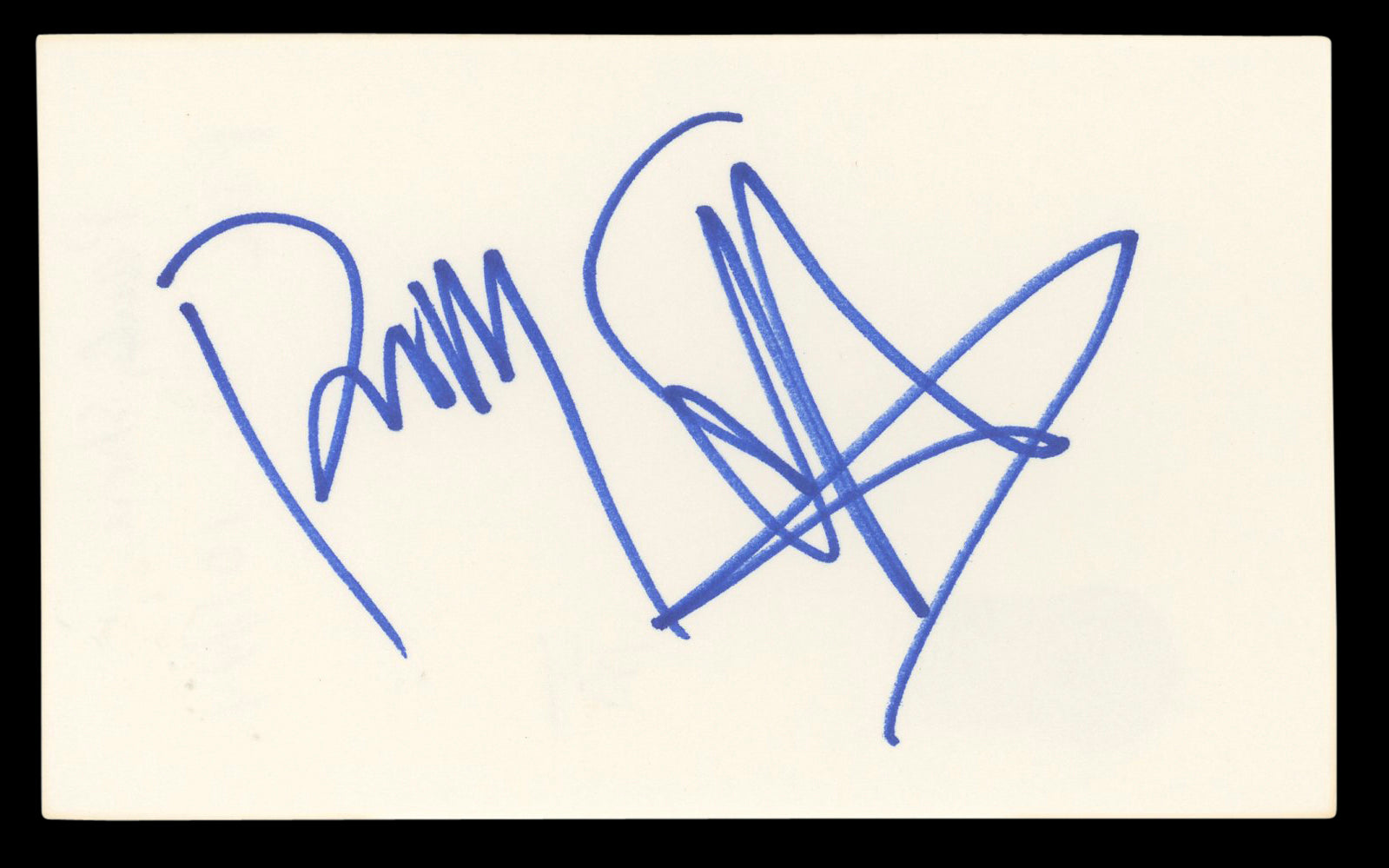 Pauly Shore Son in Law Authentic Signed 3x5 Index Card Autographed BAS #BL96636