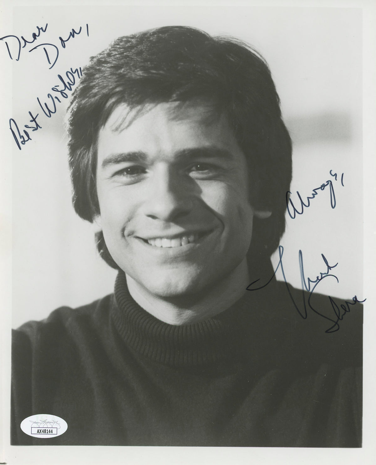 Mark Shera Barnaby Jones "Dear Don, Best Wishes" Signed 8x10 Photo JSA #AX48144