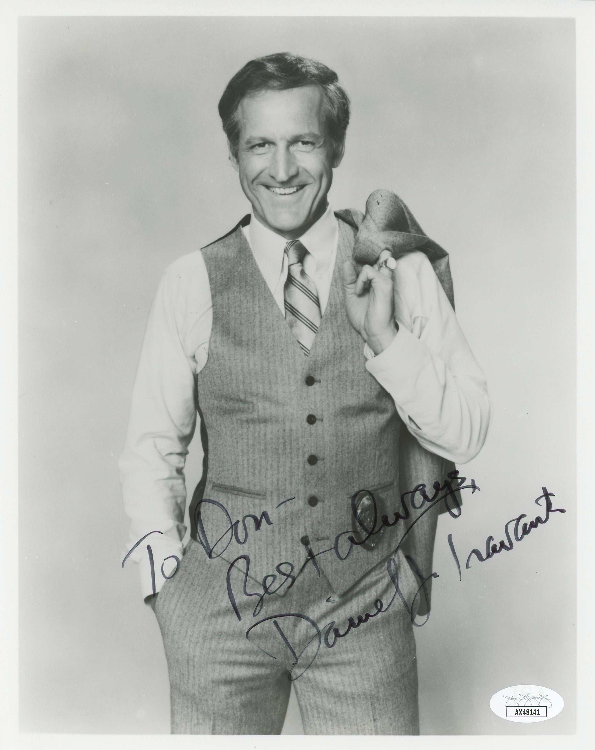 Daniel Travanti Hill Street Blues "To Don" Signed 8x10 Photo JSA #AX48141