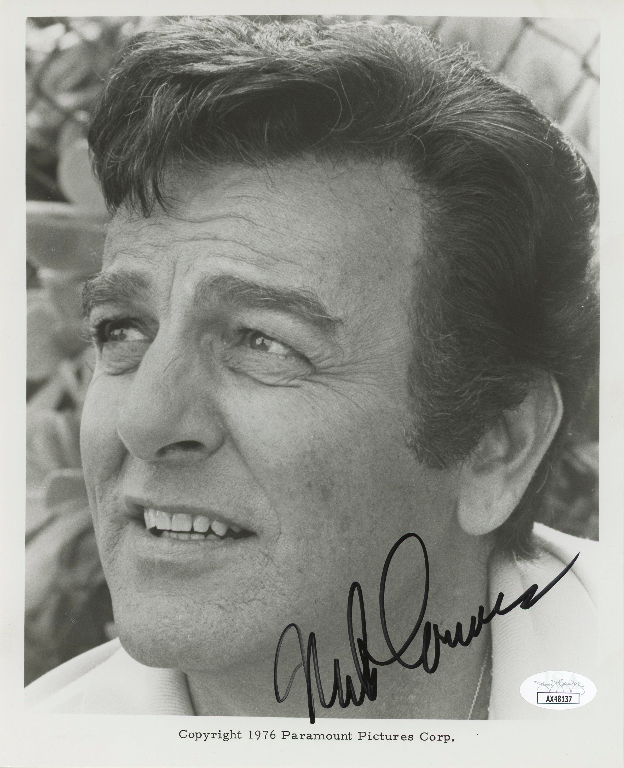 Mike Connors Mannix Authentic Signed 8x10 Photo Autographed JSA #AX48137