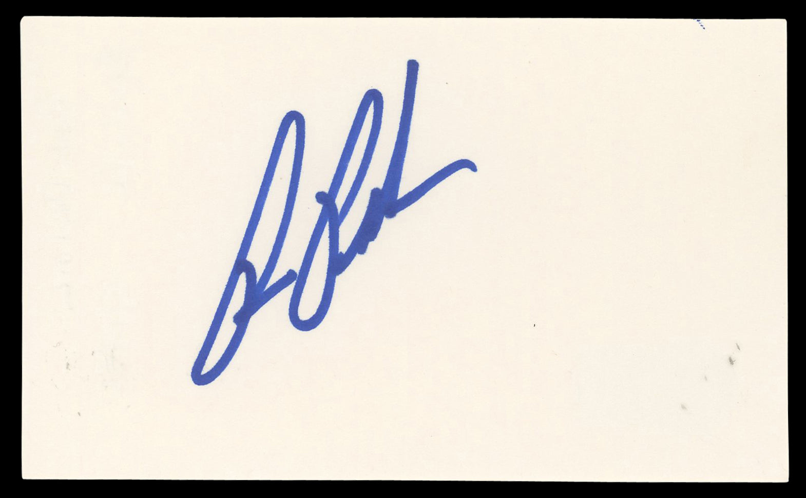 Ron Perlman Sons of Anarchy Authentic Signed 3x5 Index Card BAS #BN06516