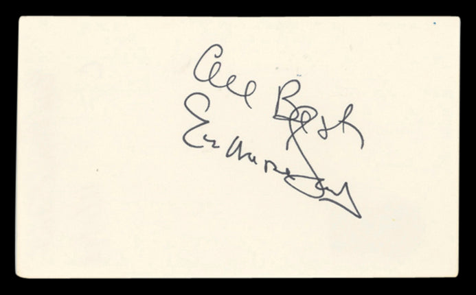 Eva Marie Saint On the Waterfront "All Best" Signed 3x5 Index Card BAS #BV00139