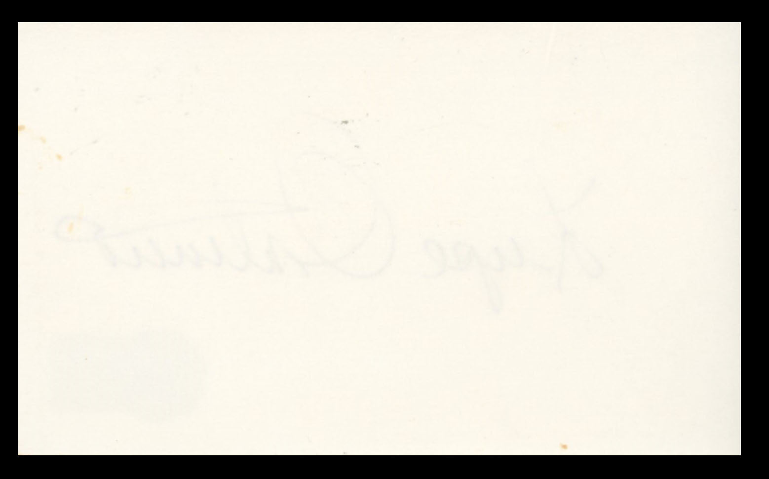 Lupe Ontiveros The Goonies Authentic Signed 3x5 Index Card BAS #BS29428