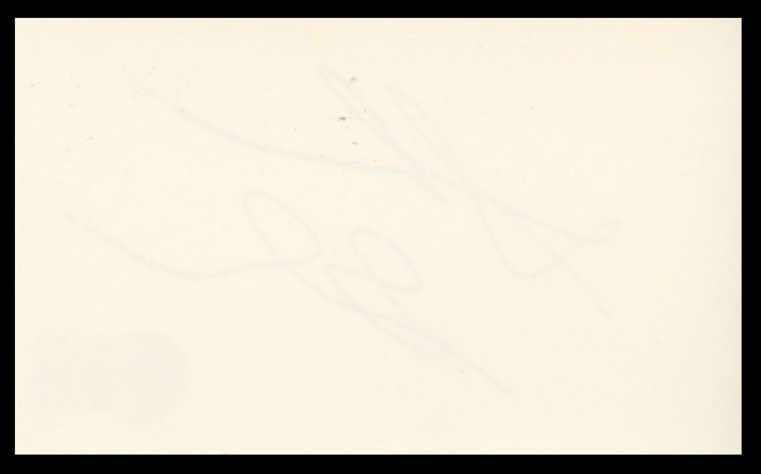 Sharon Gless Burn Notice Authentic Signed 3x5 Index Card BAS #BS29430