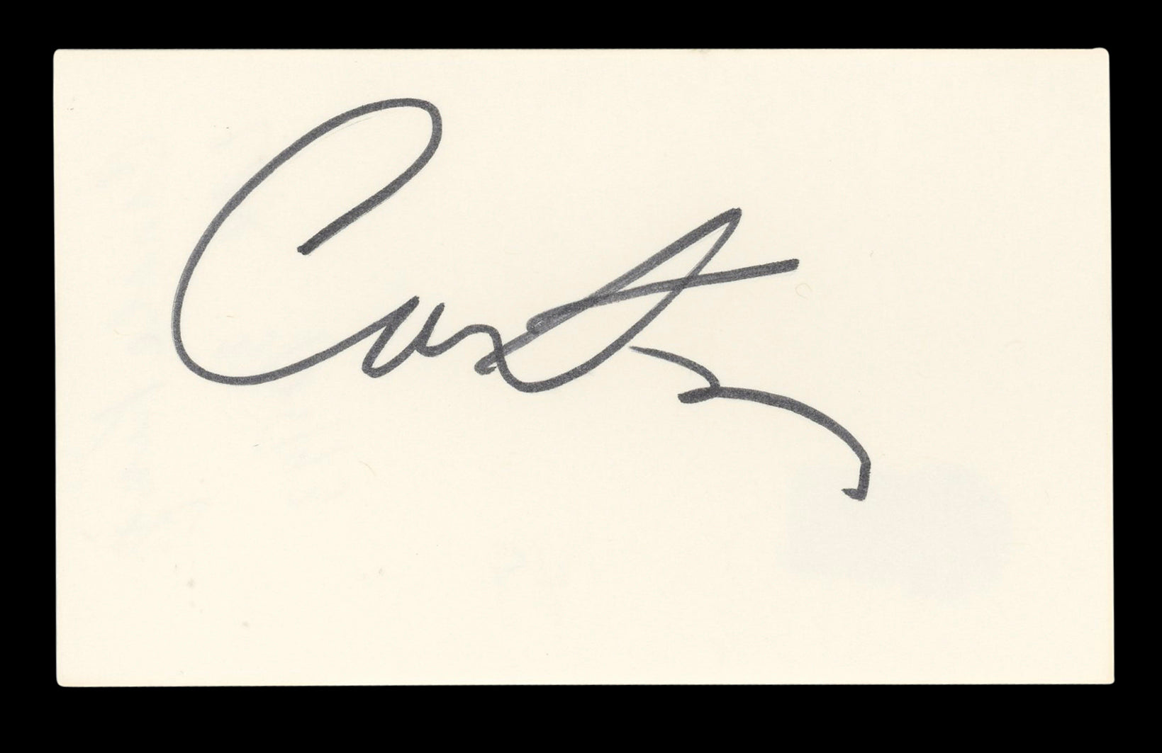Carole King Musician Authentic Signed 3x5 Index Card Autographed BAS #BL96651