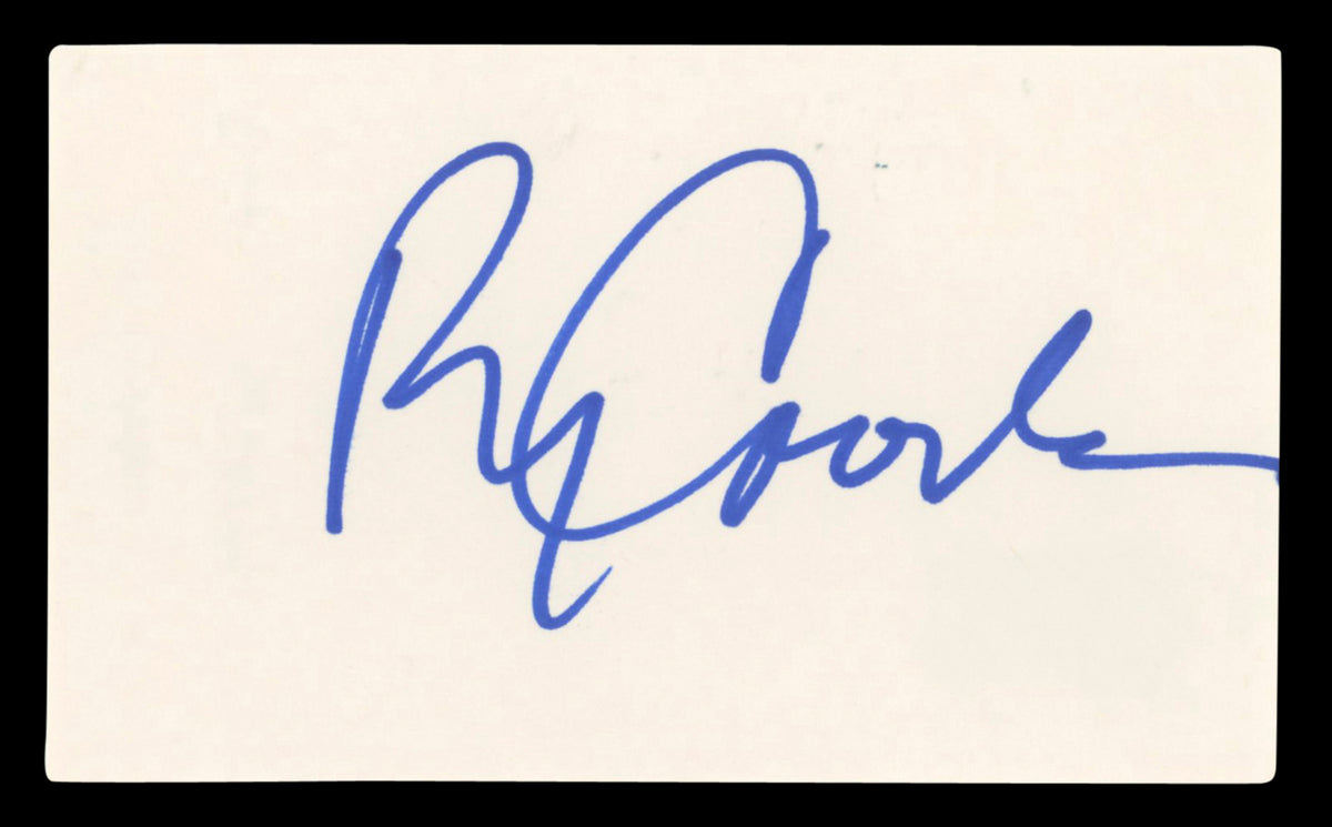 Ry Cooder Authentic Signed 3x5 Index Card Autographed BAS #BV00125