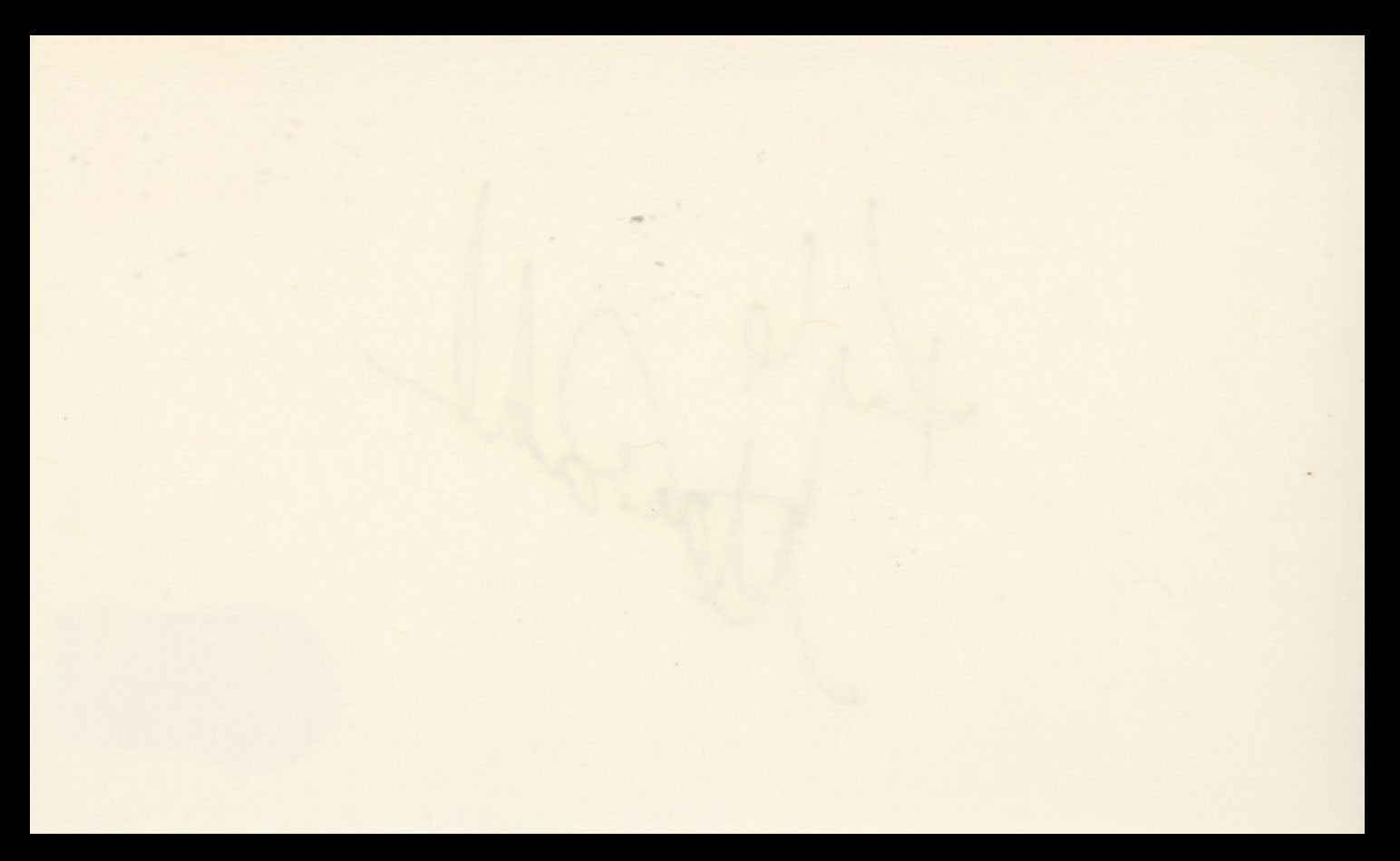 Kyle MacLachlan Twin Peaks Authentic Signed 3x5 Index Card BAS #BS29405