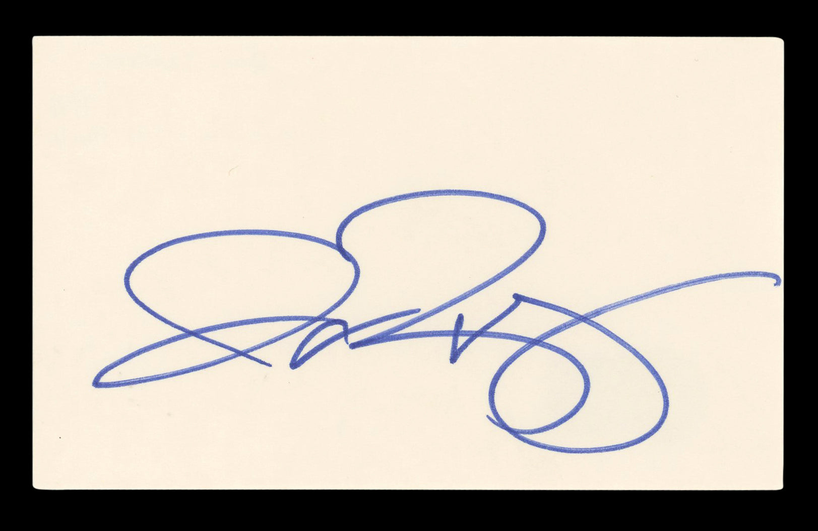 Ian Ziering Beverly Hills 90210 Authentic Signed 3x5 Index Card BAS #BL96666