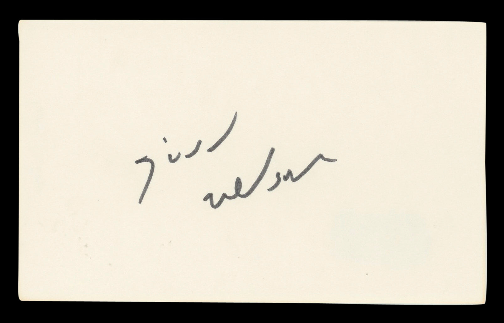 Judd Nelson The Breakfast Club Authentic Signed 3x5 Index Card BAS #BL96678