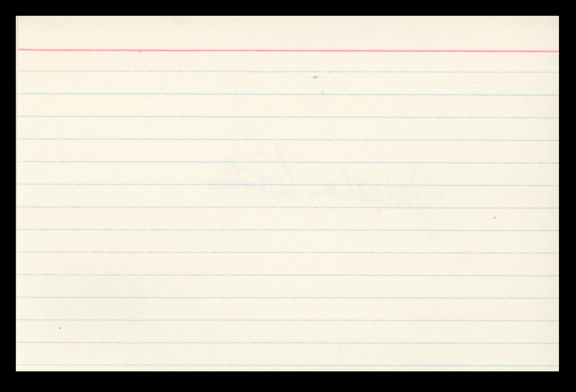 Jonathan Winters Mork & Mindy Authentic Signed 4x6 Index Card BAS #BS29349