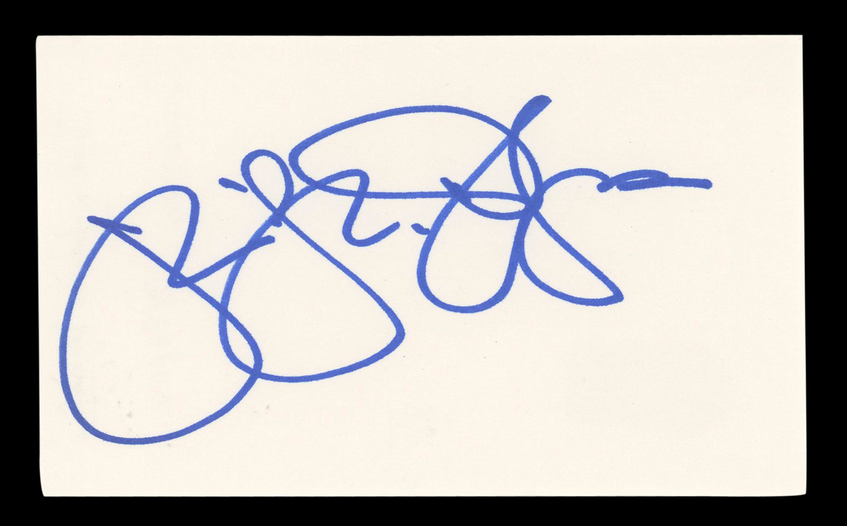 Julia Louis-Dreyfus Seinfeld Authentic Signed 3x5 Index Card BAS #BL96680
