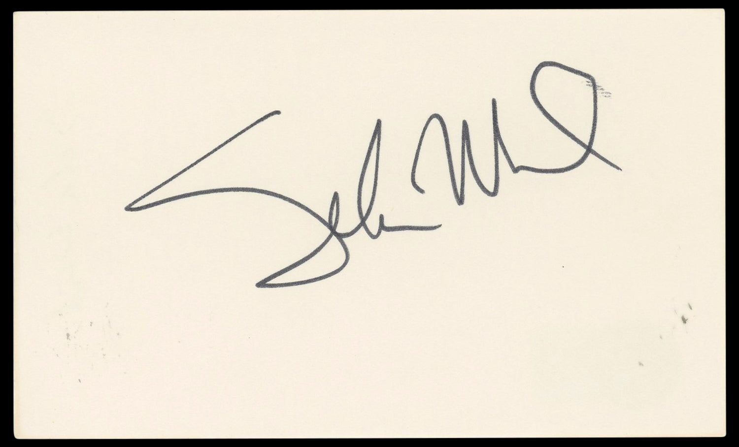 Sela Ward Sisters Authentic Signed 3x5 Index Card Autographed BAS #BN33214