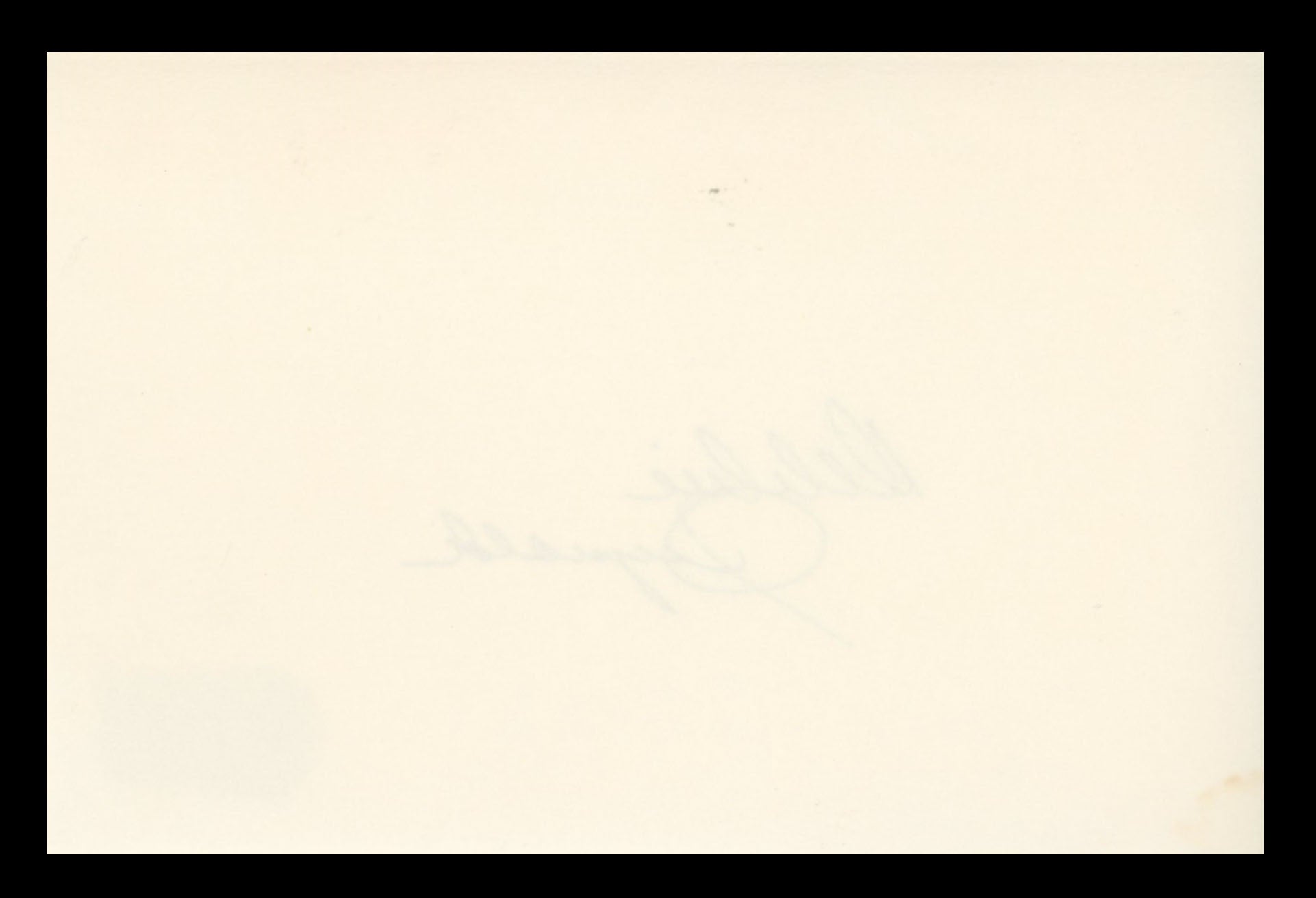 Debbie Reynolds Singin' in the Rain Authentic Signed 4x6 Index Card BAS #BS29363