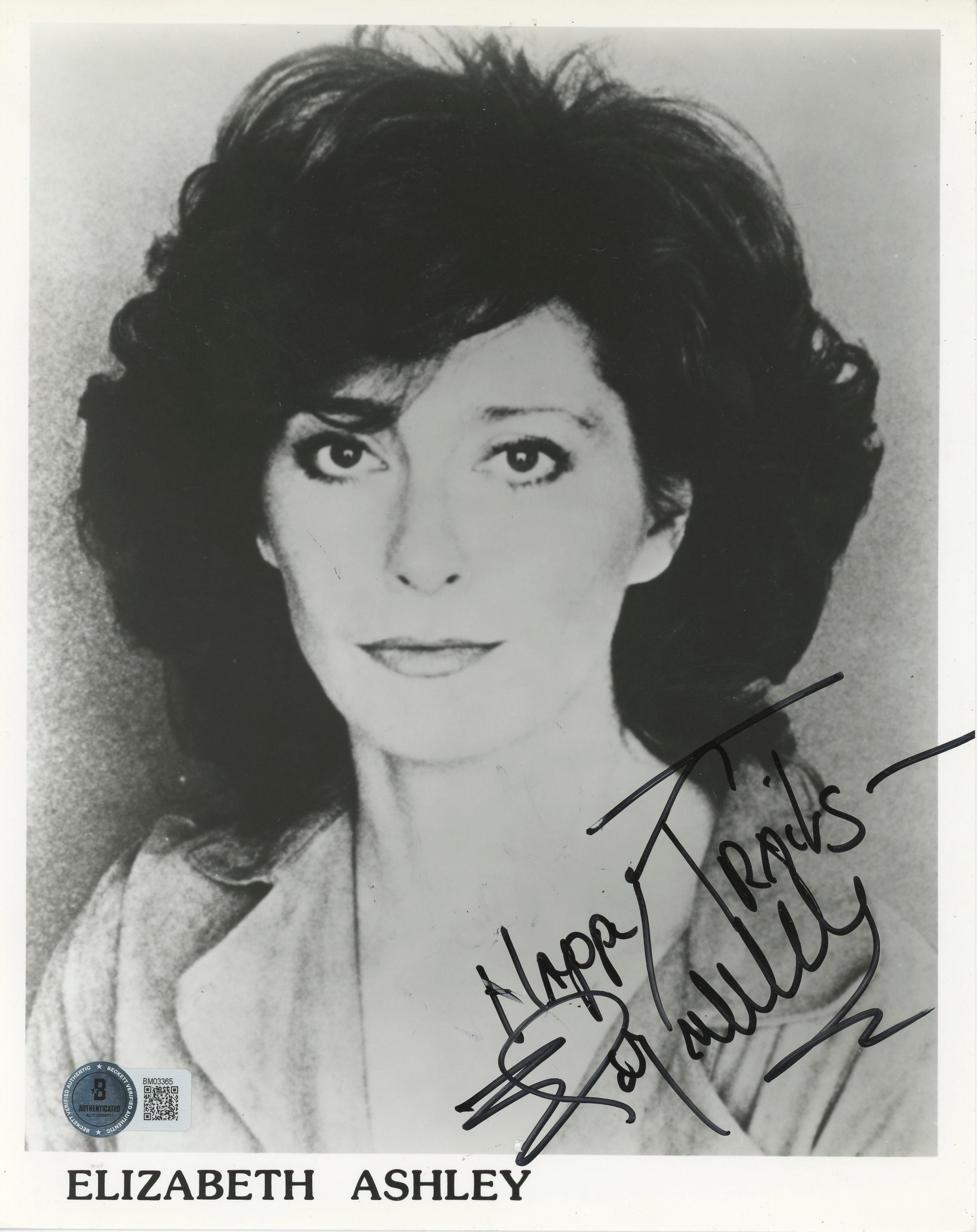 Elizabeth Ashley Windows "Happy Trails" Authentic Signed 8x10 Photo BAS #BM03365
