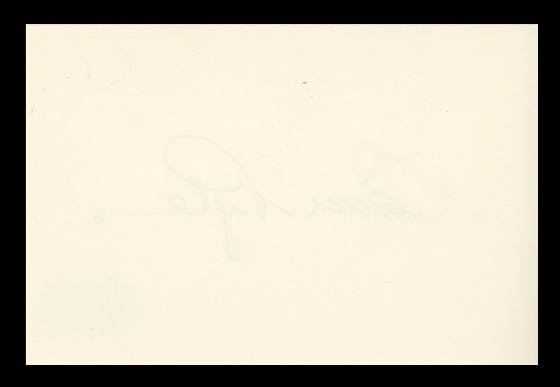 Denver Pyle The Dukes Of Hazzard Authentic Signed 4x6 Index Card BAS #BS29425