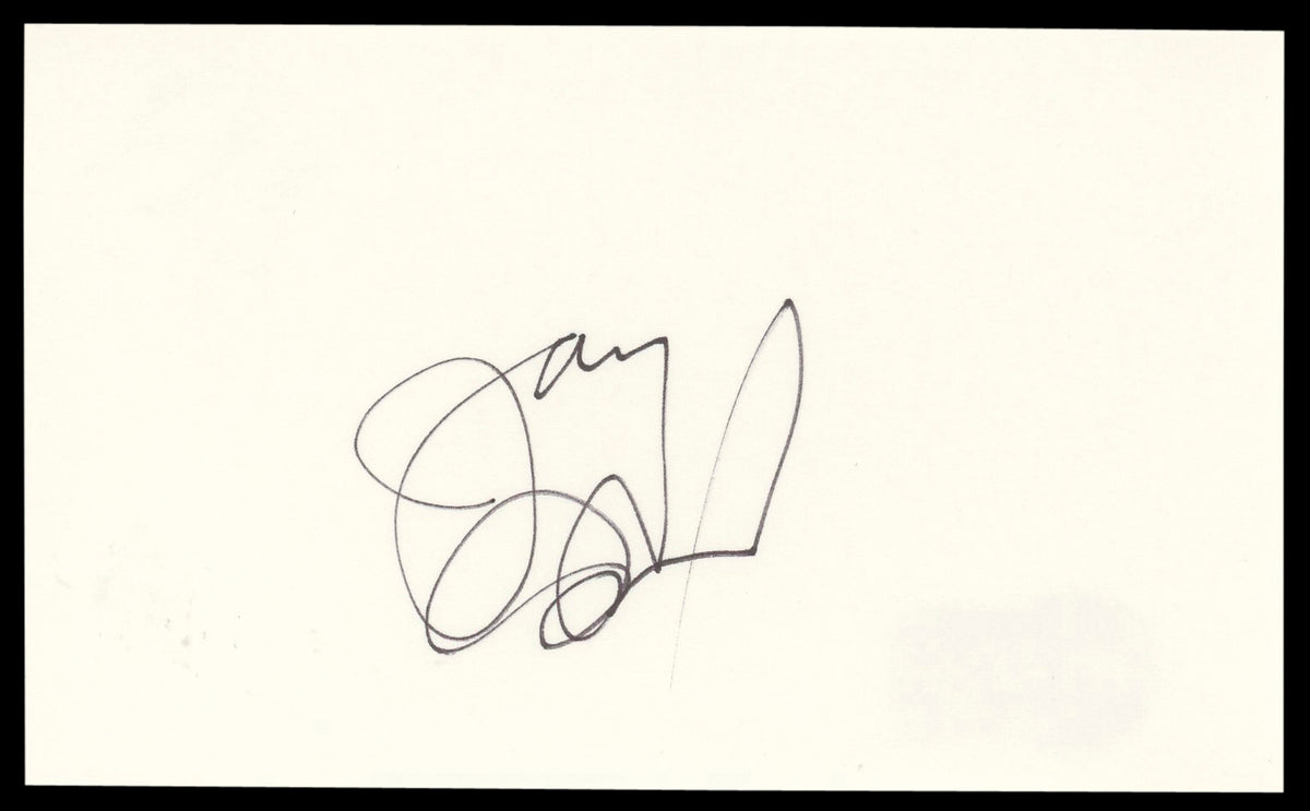 Jay Osmond Osmonds Authentic Signed 3x5 Index Card Autographed BAS #BL98829