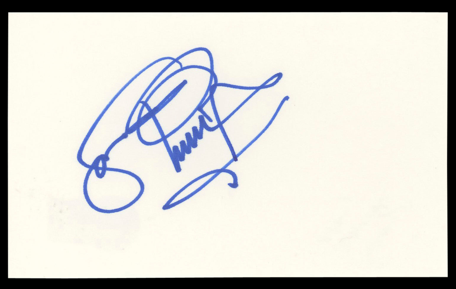 Jimmy Osmond Osmonds Authentic Signed 3x5 Index Card Autographed BAS #BL98828