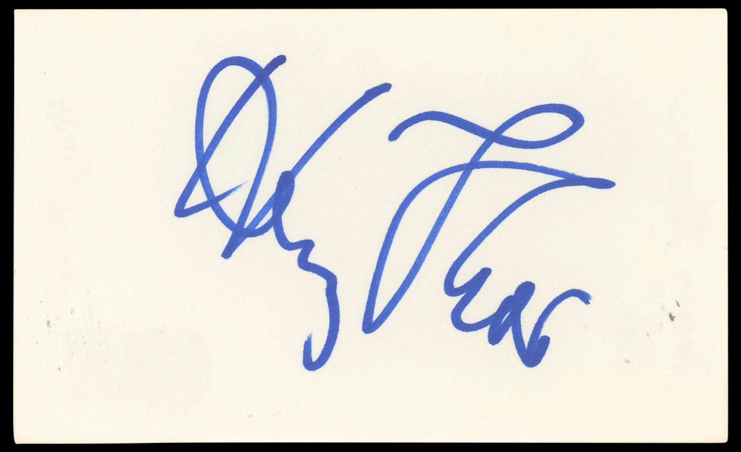 Henry Thomas E.T. Authentic Signed 3x5 Index Card Autographed BAS #BN33312