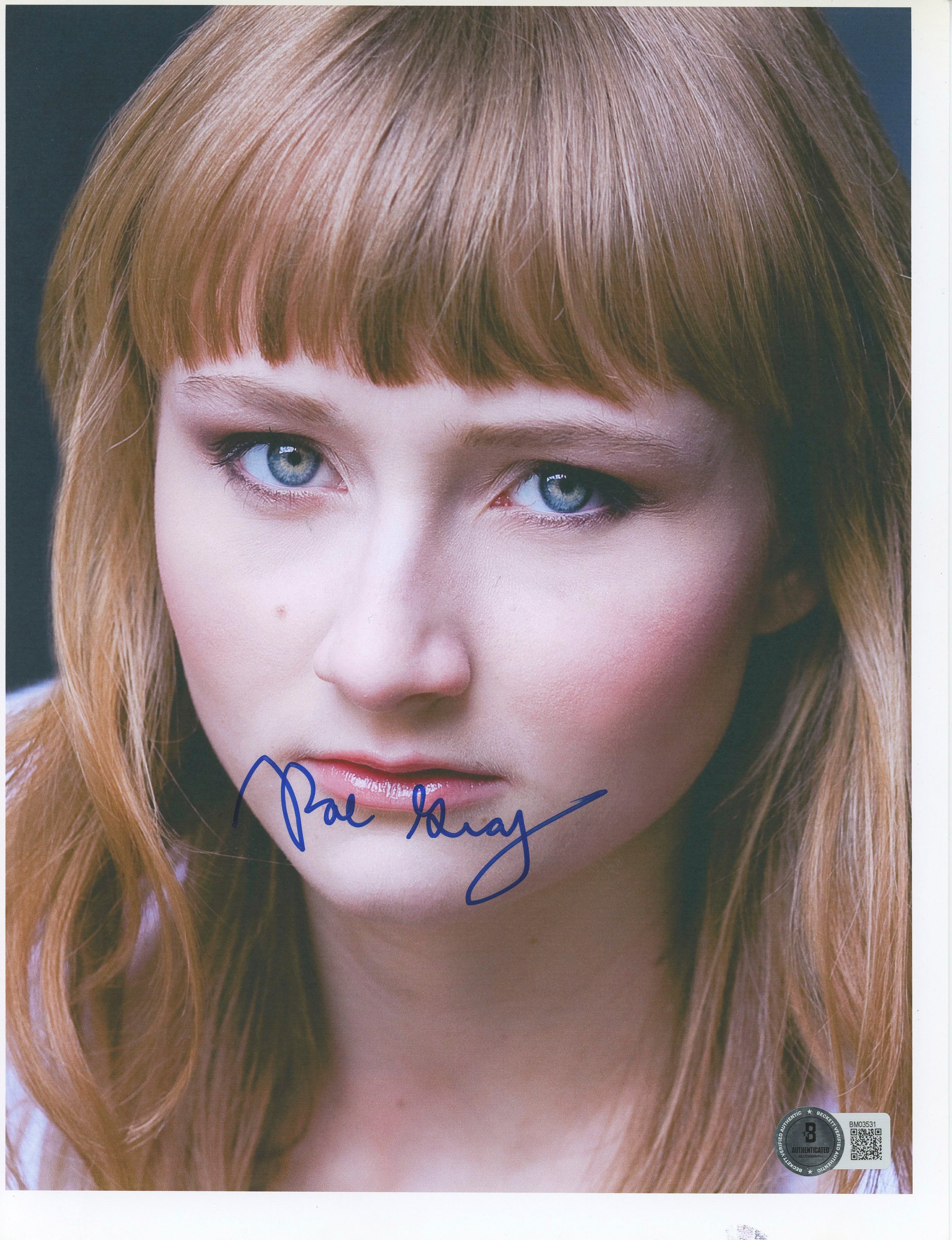 Rae Gray Slice Authentic Signed 8.5x11 Photo Autographed BAS #BM03531